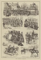 Volontaires des fusiliers à Portsmouth